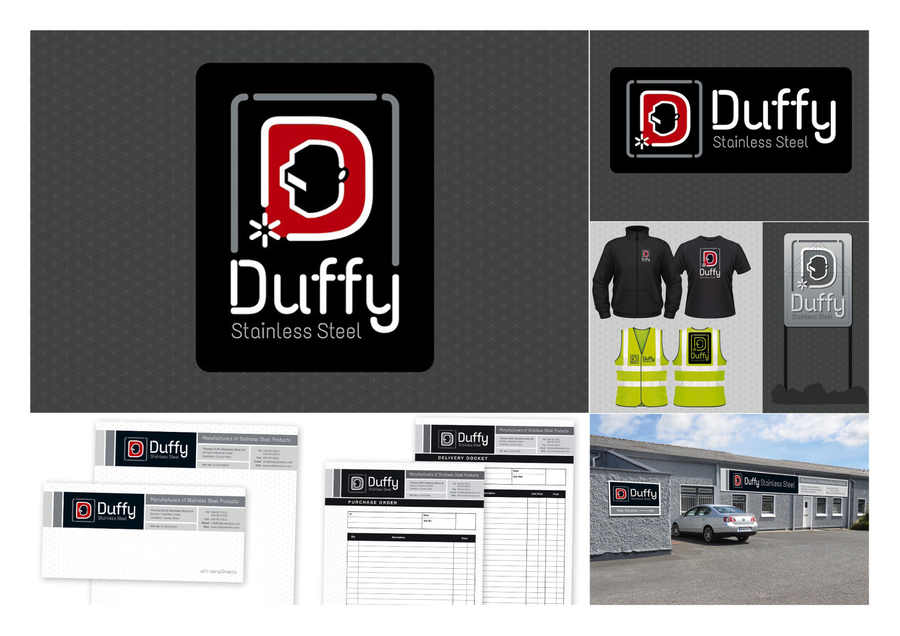 Duffy Stainless Steel Portfolio Sheet