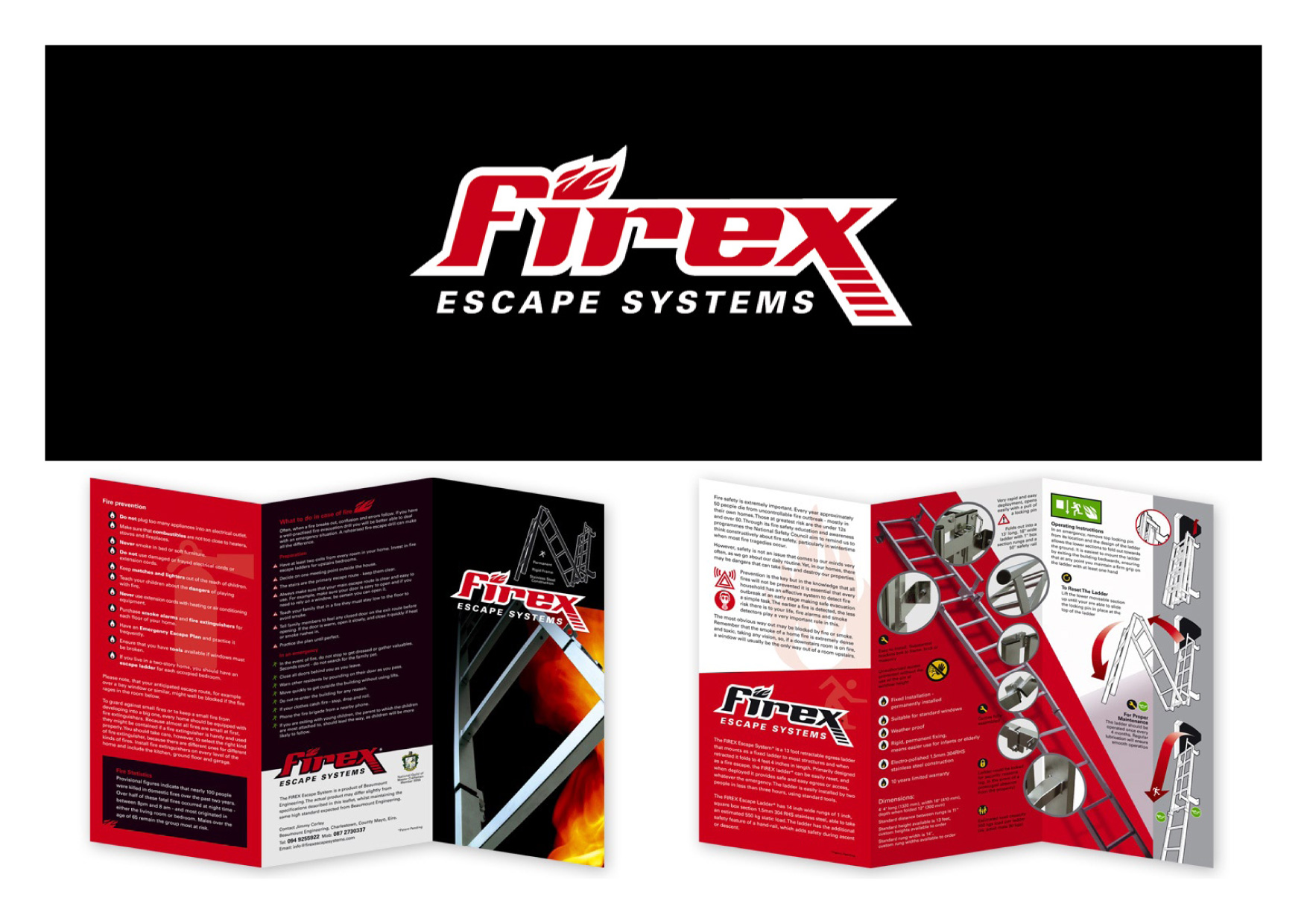 Firex Escape Systems Portfolio Sheet