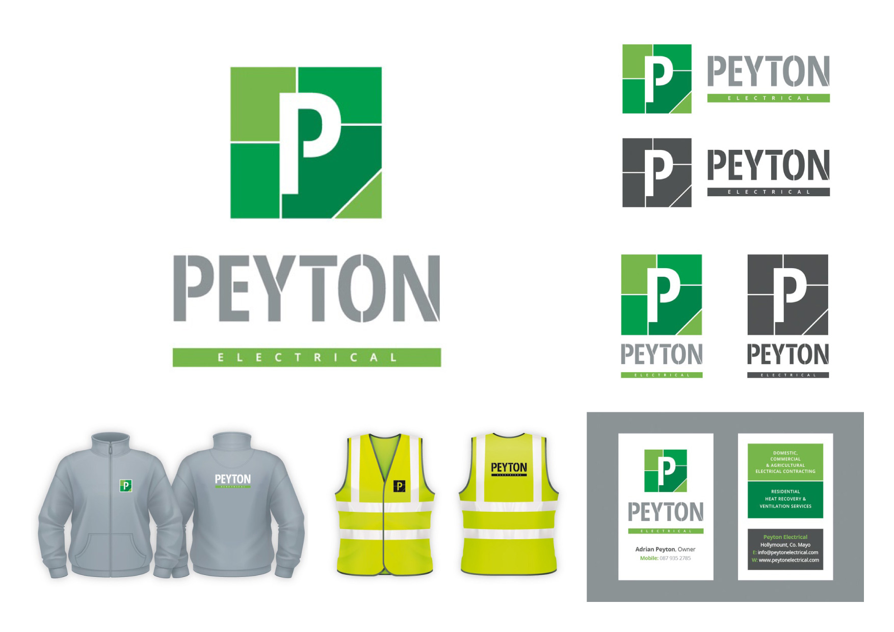 Peyton Electrical Portfolio Sheet