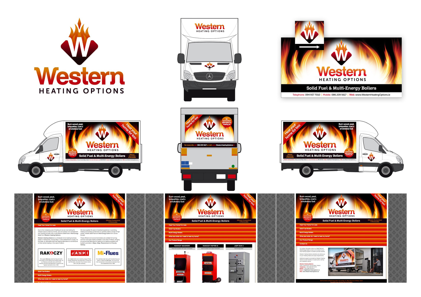 Western Heating Options Portfolio Sheet