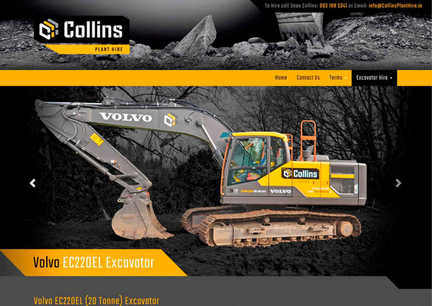 Collins Plant Hire Portfolio Detail 6