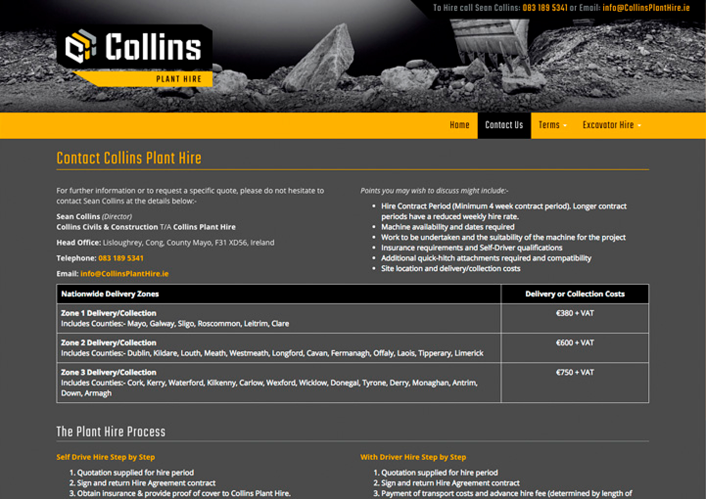 Collins Plant Hire Portfolio Detail 8