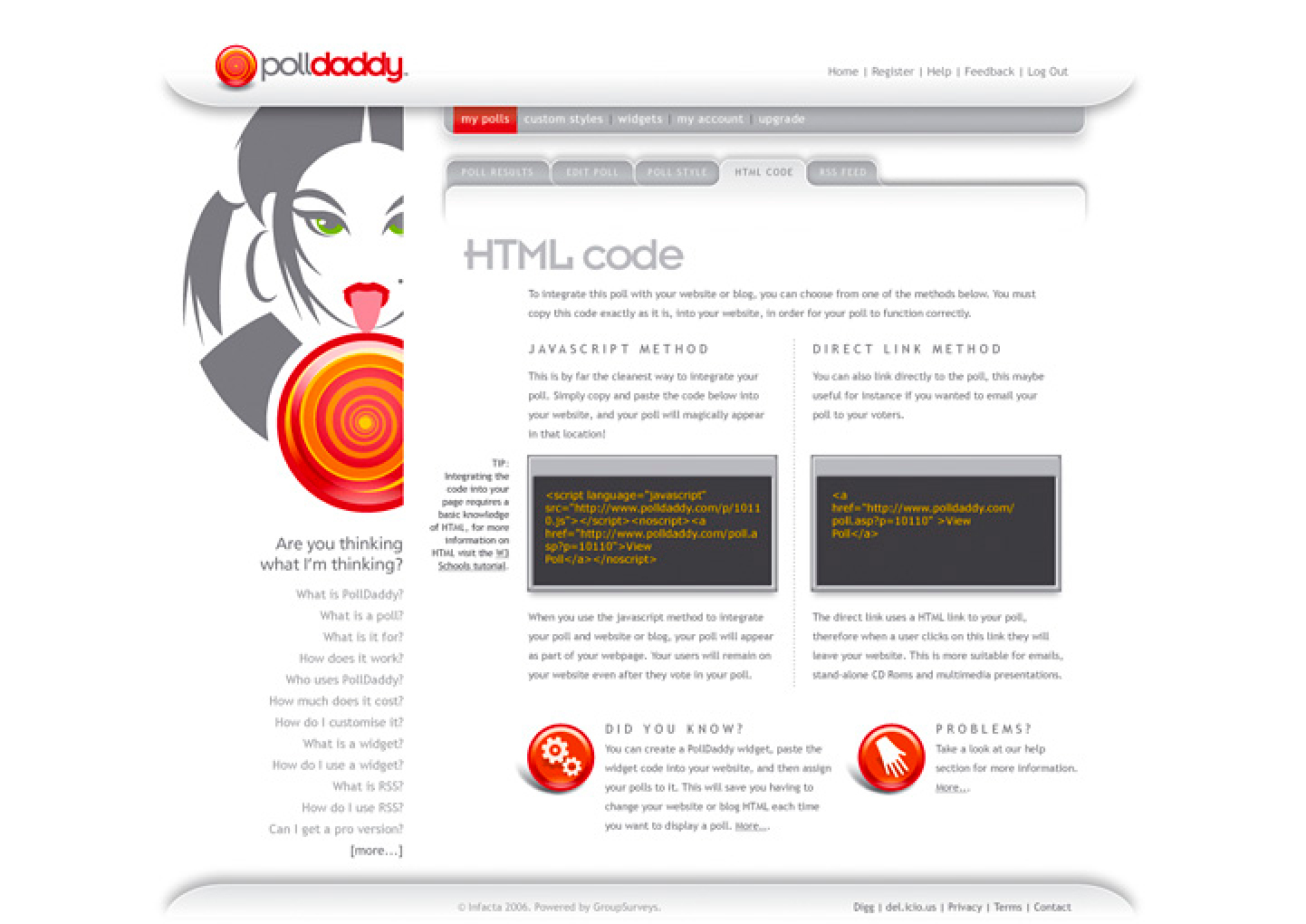 PollDaddy Portfolio Detail 8